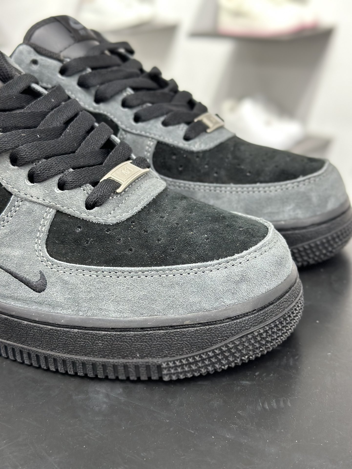 260 Nike Air Force 1 Low 07 灰黑小勾 ZH0316-133