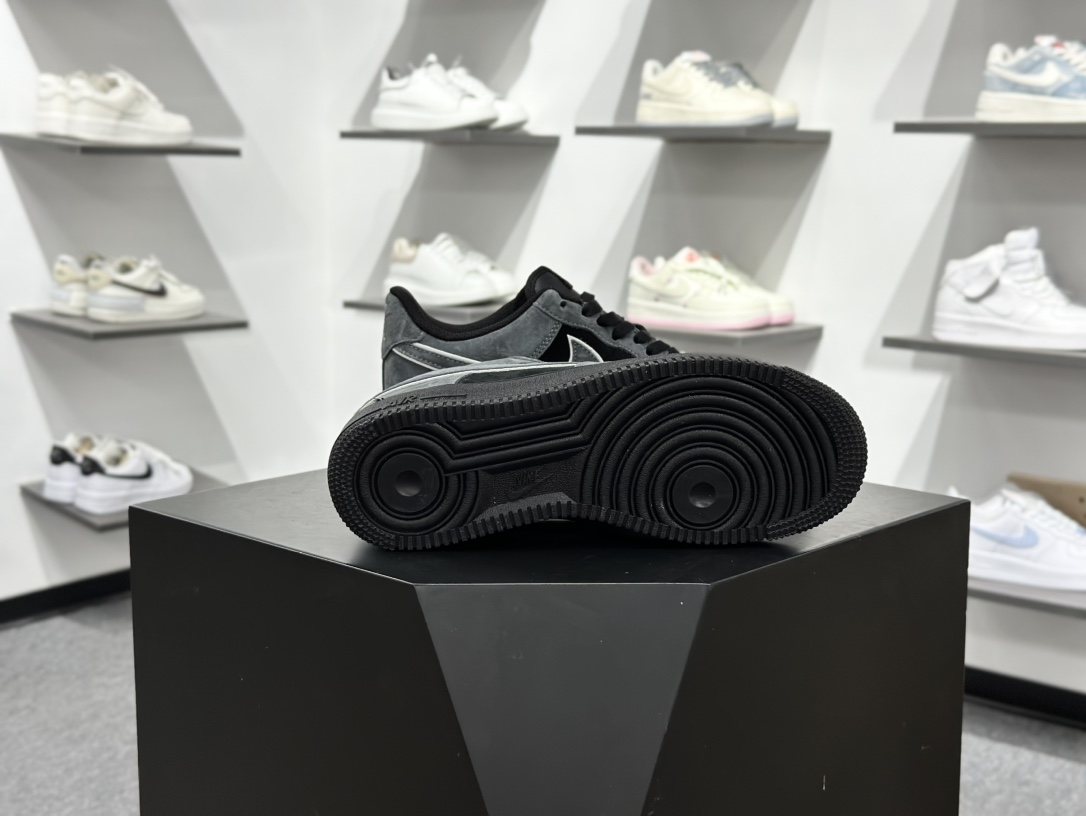 260 Nike Air Force 1 Low 07 灰黑小勾 ZH0316-133