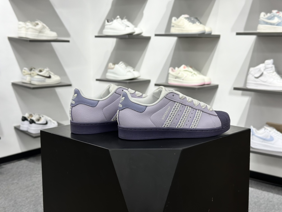 140 阿迪达斯/三叶草Adidas Originals Superstar II 经典贝壳头古着系列低帮百搭休闲运动板鞋 KJ4210