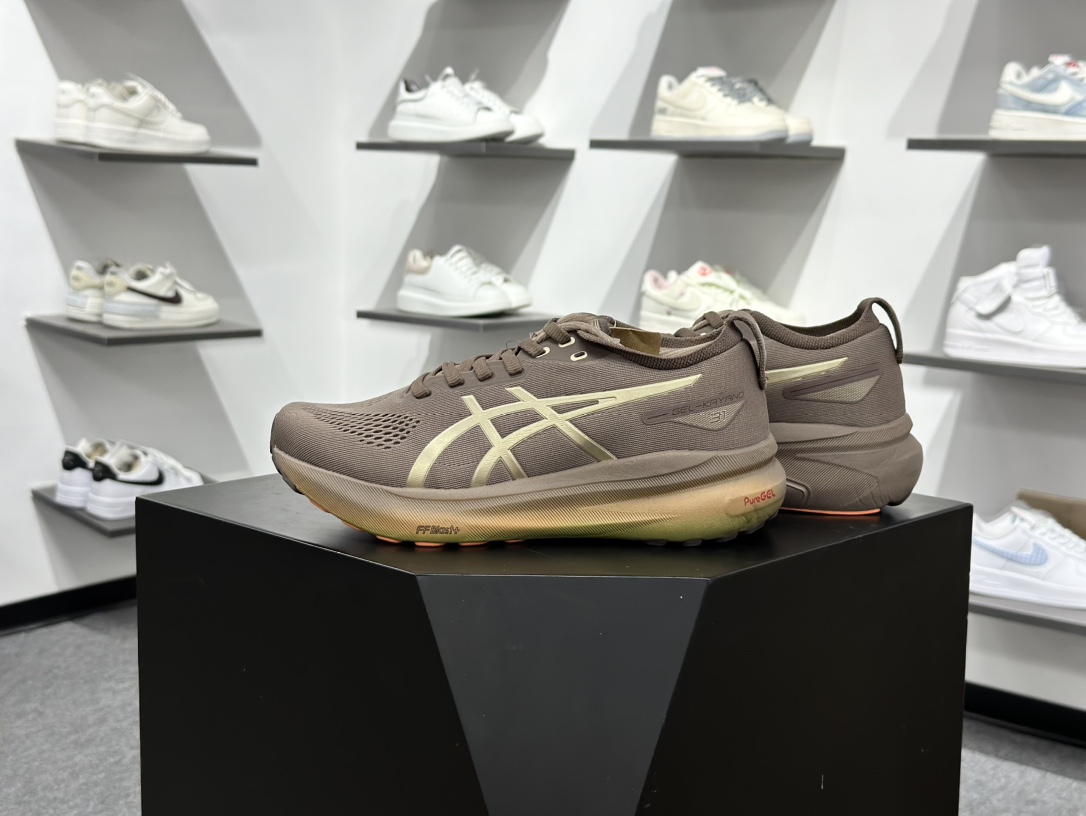 180 Asics Gel-Kayano 31 Luxe 褐色 亚瑟士系列复古舒适织物休闲跑步鞋 1011C035-020
