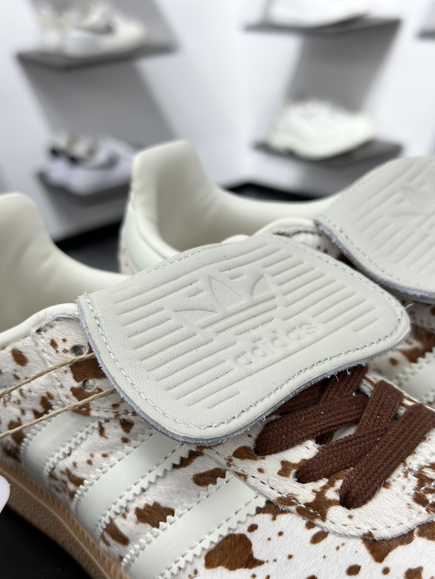 adidas originals SAMBA LT 棕白色 JS3931