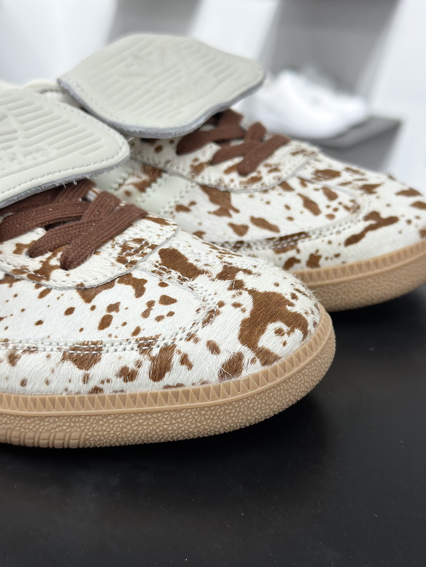 adidas originals SAMBA LT 棕白色 JS3931