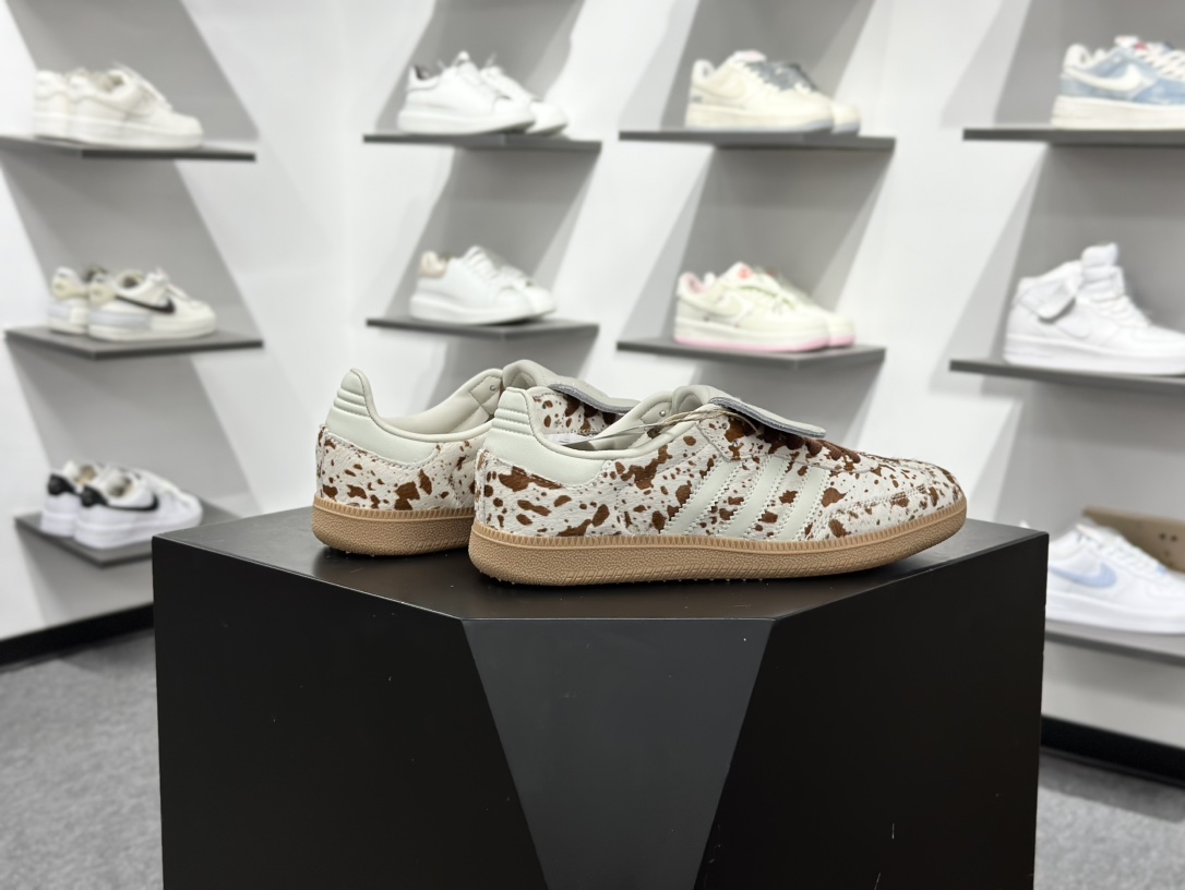 adidas originals SAMBA LT 棕白色 JS3931