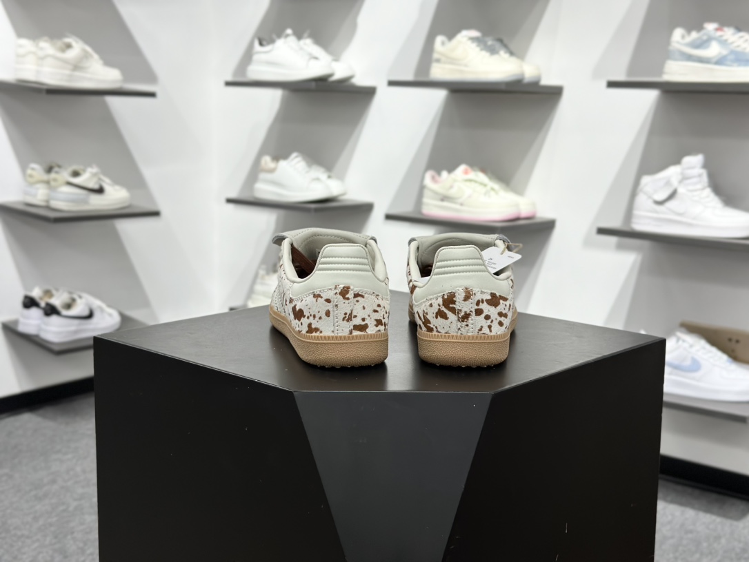 adidas originals SAMBA LT 棕白色 JS3931