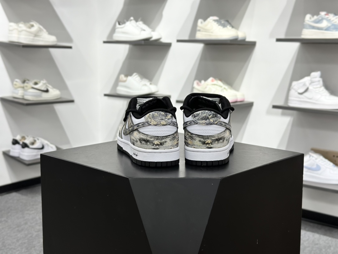 Nike SB Dunk Low 淘金热 黑白金 HF5441-100