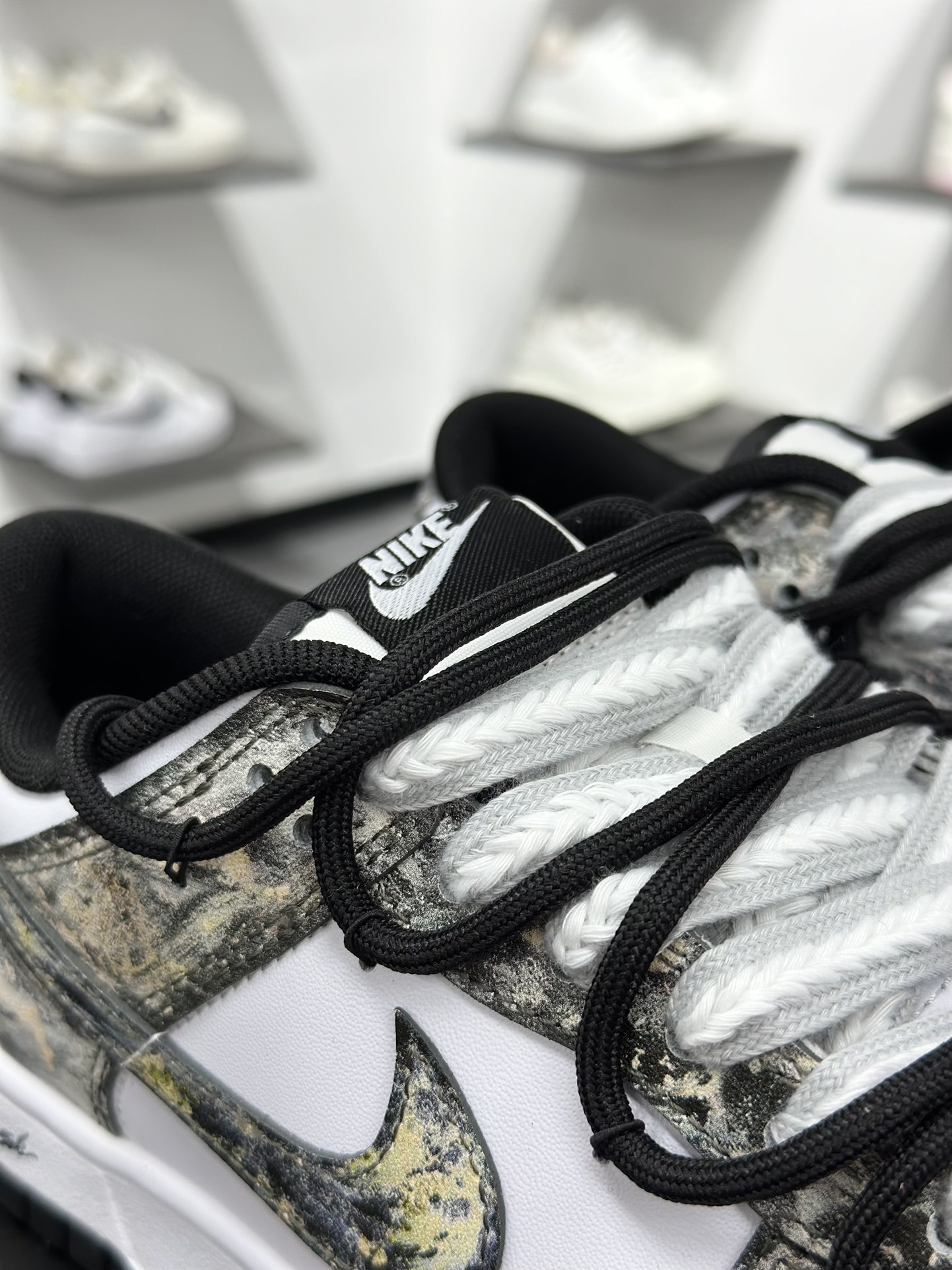 Nike SB Dunk Low 淘金热 黑白金 HF5441-100