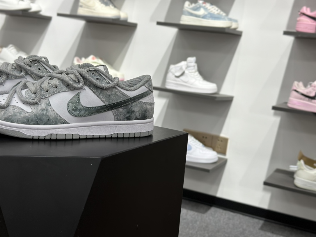 Nike SB Dunk Low 解构绑带 黄白灰 HF5441-105