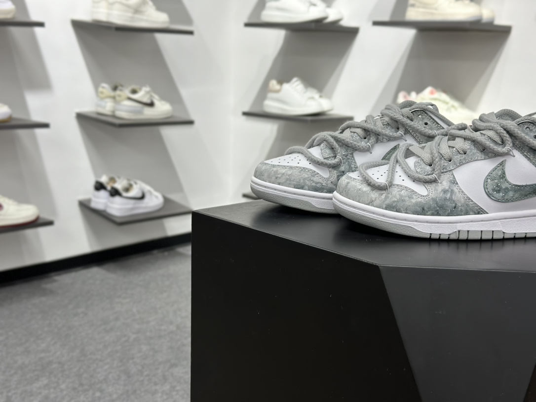 Nike SB Dunk Low 解构绑带 黄白灰 HF5441-105