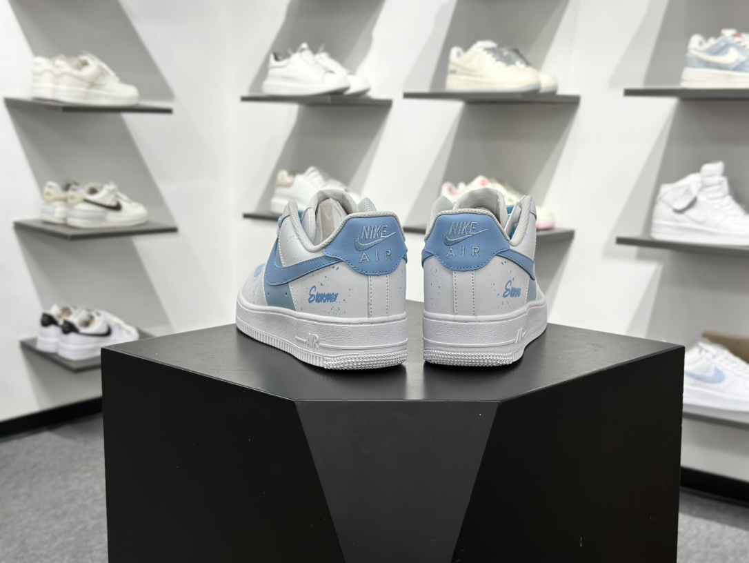 Air Force 1 Low简约浪漫 夏晚白蓝 经典休闲运动板鞋 ZH0316-117-莆田鞋,莆田鞋货源,高仿鞋,高仿鞋货源,安福档口,莆田高仿鞋,莆田鞋批发,高仿鞋批发,莆田高仿运动鞋,高仿运动鞋,莆田运动鞋 Air Force 1 Low简约浪漫 夏晚白蓝 经典休闲运动板鞋 ZH0316-117