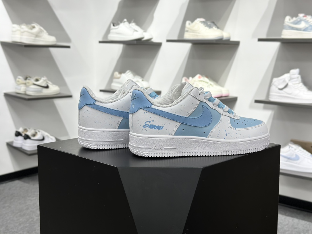 Air Force 1 Low简约浪漫 夏晚白蓝 经典休闲运动板鞋 ZH0316-117-莆田鞋,莆田鞋货源,高仿鞋,高仿鞋货源,安福档口,莆田高仿鞋,莆田鞋批发,高仿鞋批发,莆田高仿运动鞋,高仿运动鞋,莆田运动鞋 Air Force 1 Low简约浪漫 夏晚白蓝 经典休闲运动板鞋 ZH0316-117