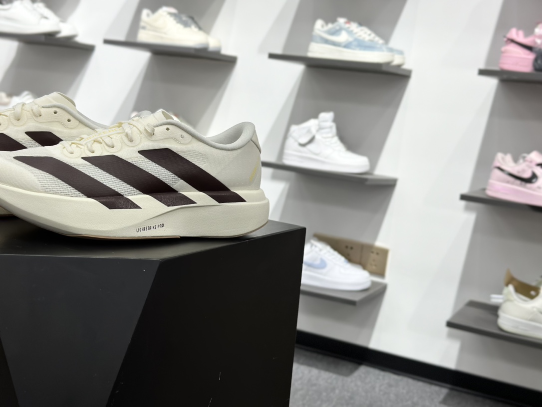 Ad Adizero Evo SL M 阿迪超轻透气缓震跑鞋 KK1348