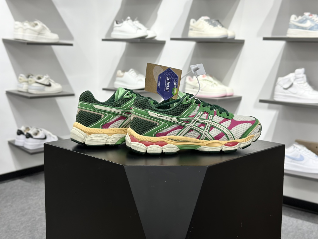 200 Asics Gel-Cumulus 16 亚瑟士 防滑耐磨 休闲运动鞋 1203A763-100