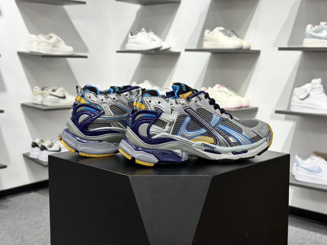 380 巴黎世家BALENCIAGA Runner Sneaker 2.0慢跑系列低帮复古野跑潮流姥爹风百搭休闲运动慢跑鞋