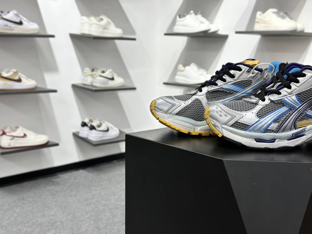 380 巴黎世家BALENCIAGA Runner Sneaker 2.0慢跑系列低帮复古野跑潮流姥爹风百搭休闲运动慢跑鞋