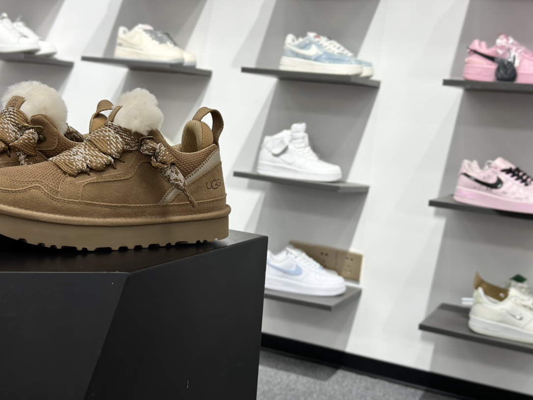 280 UGG Highmel 梅尔 粗鞋带款 低帮雪地靴 面包鞋 1144032-Chinese UA Cheap High Quatity Brand Clothes Bags handbags Sneakers wholesale wholesaler seller from China Factory suppliers Fashion Clothing Shoes best Quality Beautiful Price 280 UGG Highmel 梅尔 粗鞋带款 低帮雪地靴 面包鞋 1144032