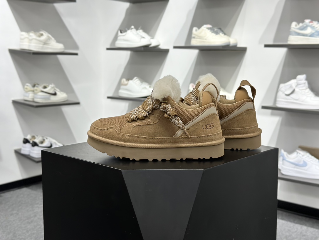 280 UGG Highmel 梅尔 粗鞋带款 低帮雪地靴 面包鞋 1144032-Chinese UA Cheap High Quatity Brand Clothes Bags handbags Sneakers wholesale wholesaler seller from China Factory suppliers Fashion Clothing Shoes best Quality Beautiful Price 280 UGG Highmel 梅尔 粗鞋带款 低帮雪地靴 面包鞋 1144032