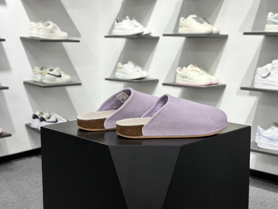 adidas originals Adimule 紫色 勃肯系 防磨防滑包头拖鞋 JP8732