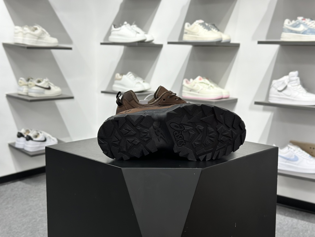 Asics Gel-Pickax 亚瑟士 登山徒步 户外运动平衡减震 抗冲击支撑 防滑耐磨平衡轻便 户外功能鞋 1203A983-200