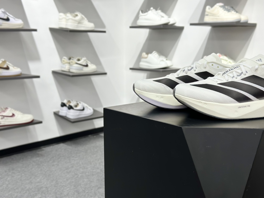 220 Ad Adizero Evo SL M 轻盈跑鞋 耐磨减震专业跑步鞋 KJ1365