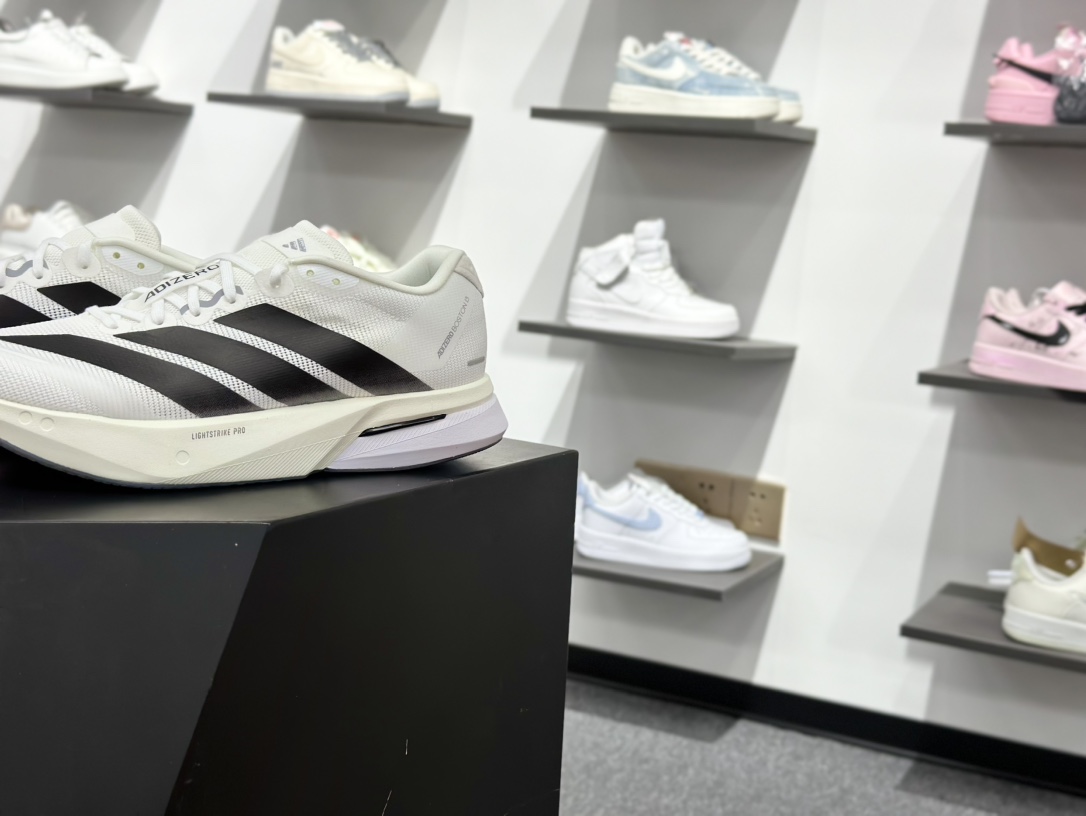 220 Ad Adizero Evo SL M 轻盈跑鞋 耐磨减震专业跑步鞋 KJ1365