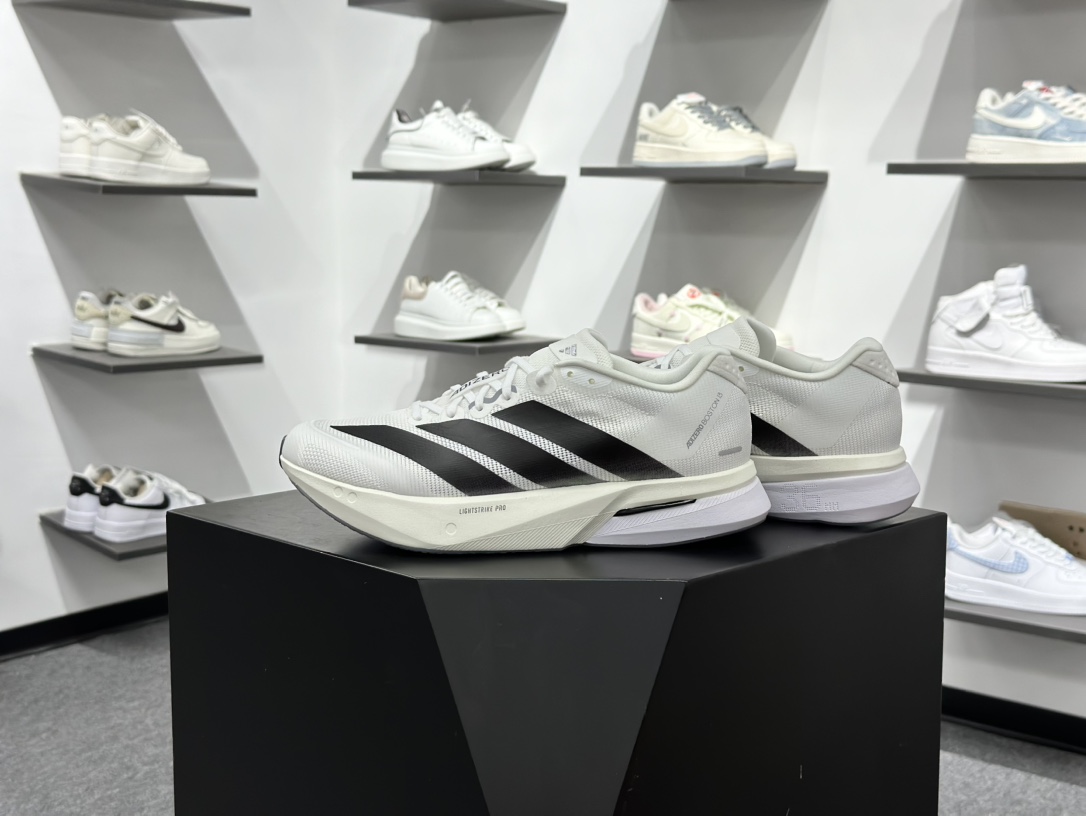 220 Ad Adizero Evo SL M 轻盈跑鞋 耐磨减震专业跑步鞋 KJ1365