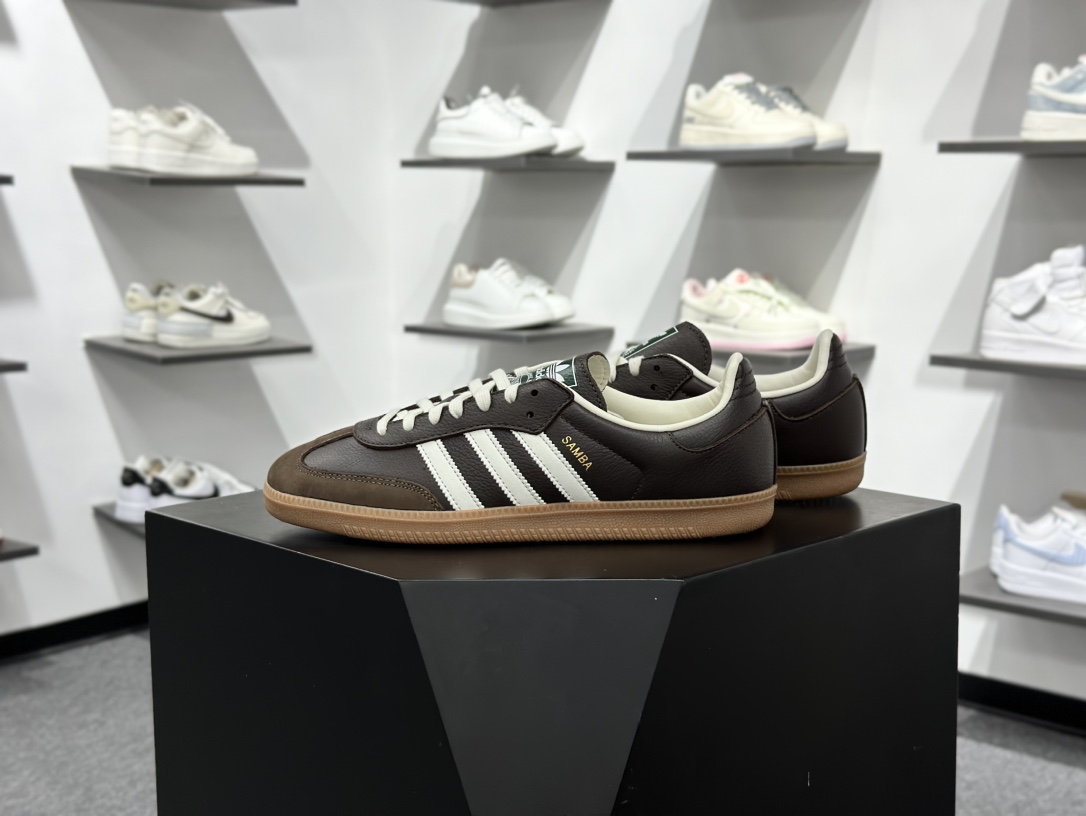 200 Adidas Samba OG 复古桑巴板鞋 JR0891