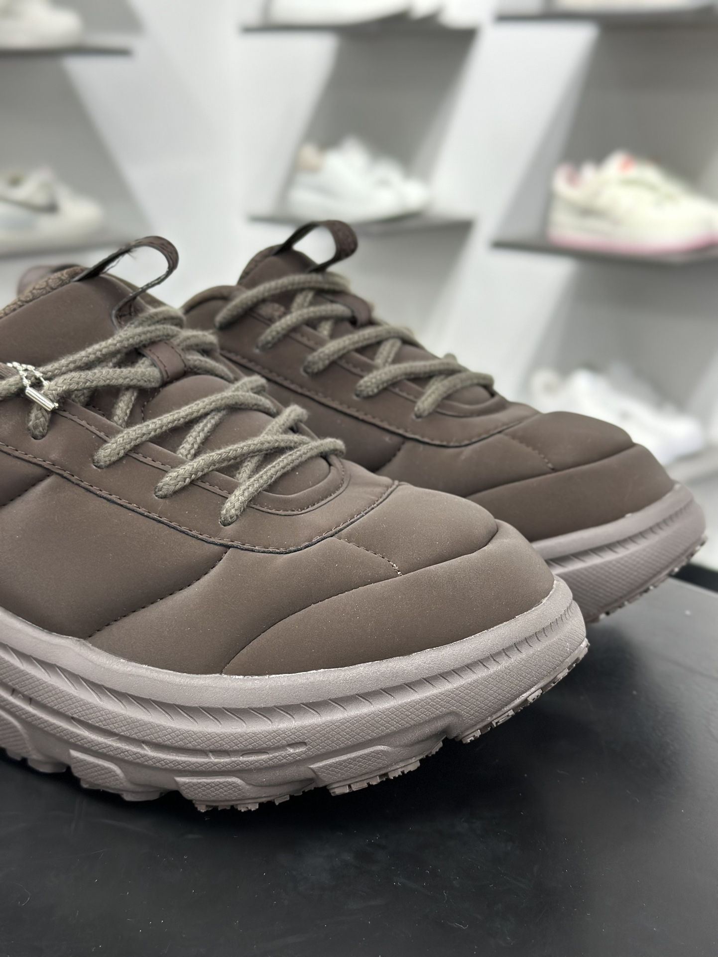 220 HOKA BONDI B3LS MARNI 复古舒适防滑耐磨 低帮 山地户外跑步鞋 1170631/BRKN