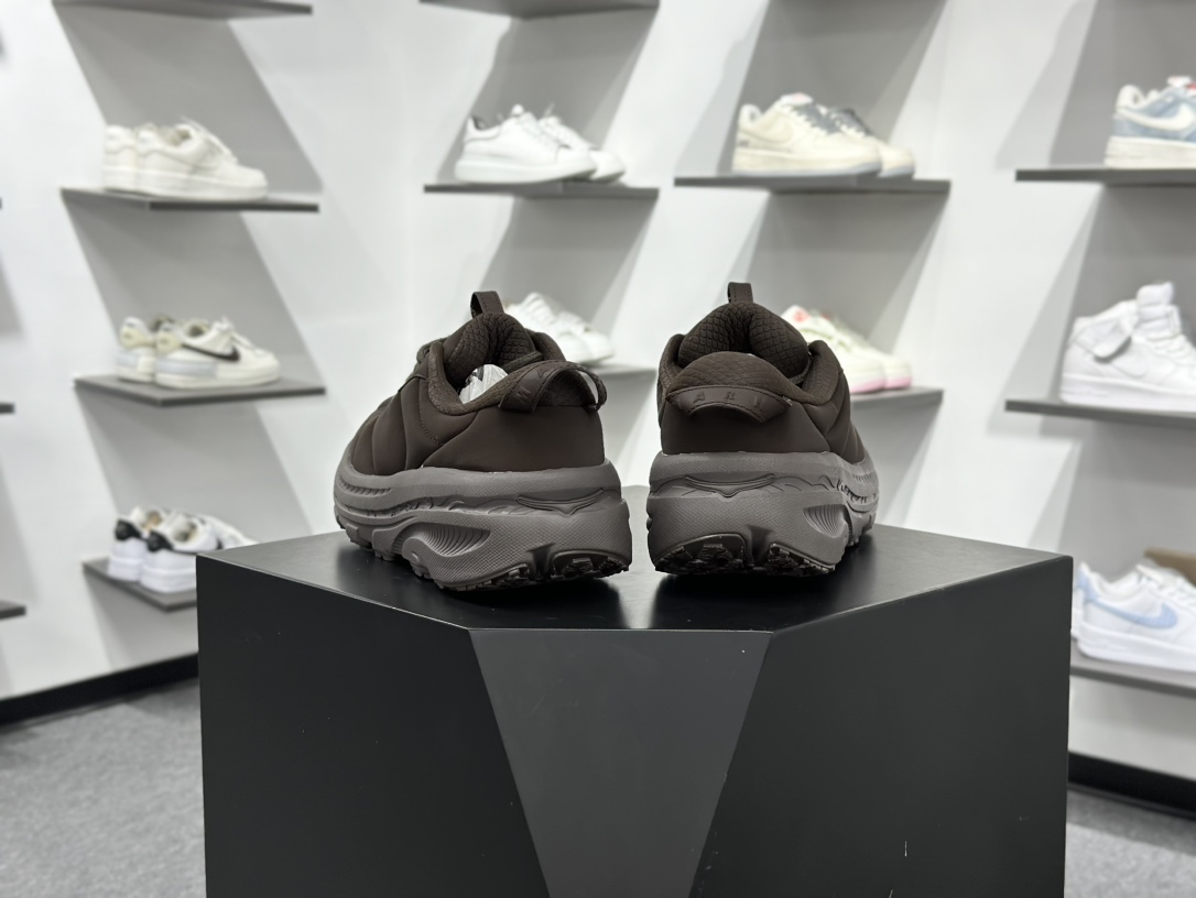 220 HOKA BONDI B3LS MARNI 复古舒适防滑耐磨 低帮 山地户外跑步鞋 1170631/BRKN