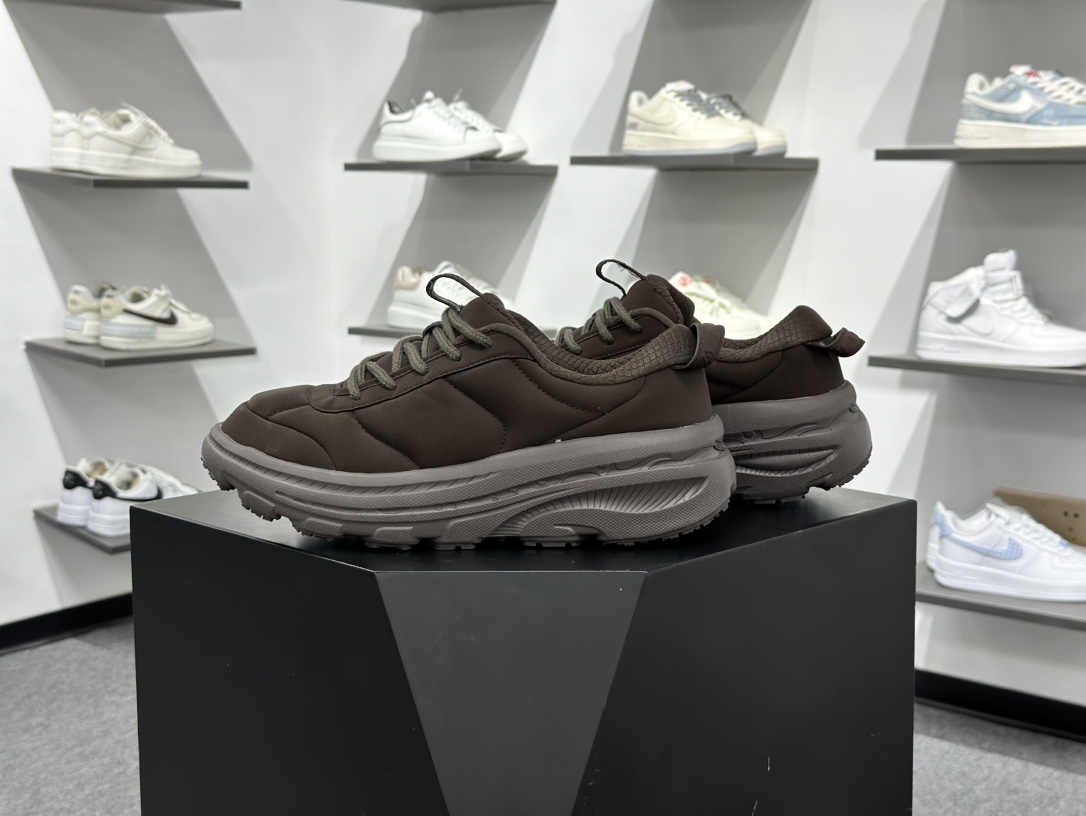 220 HOKA BONDI B3LS MARNI 复古舒适防滑耐磨 低帮 山地户外跑步鞋 1170631/BRKN