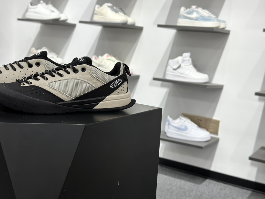 200 科恩Keen Jasper Suede Sneakers 贾斯珀系列复古低帮户外风露营徒步登山运动训练鞋