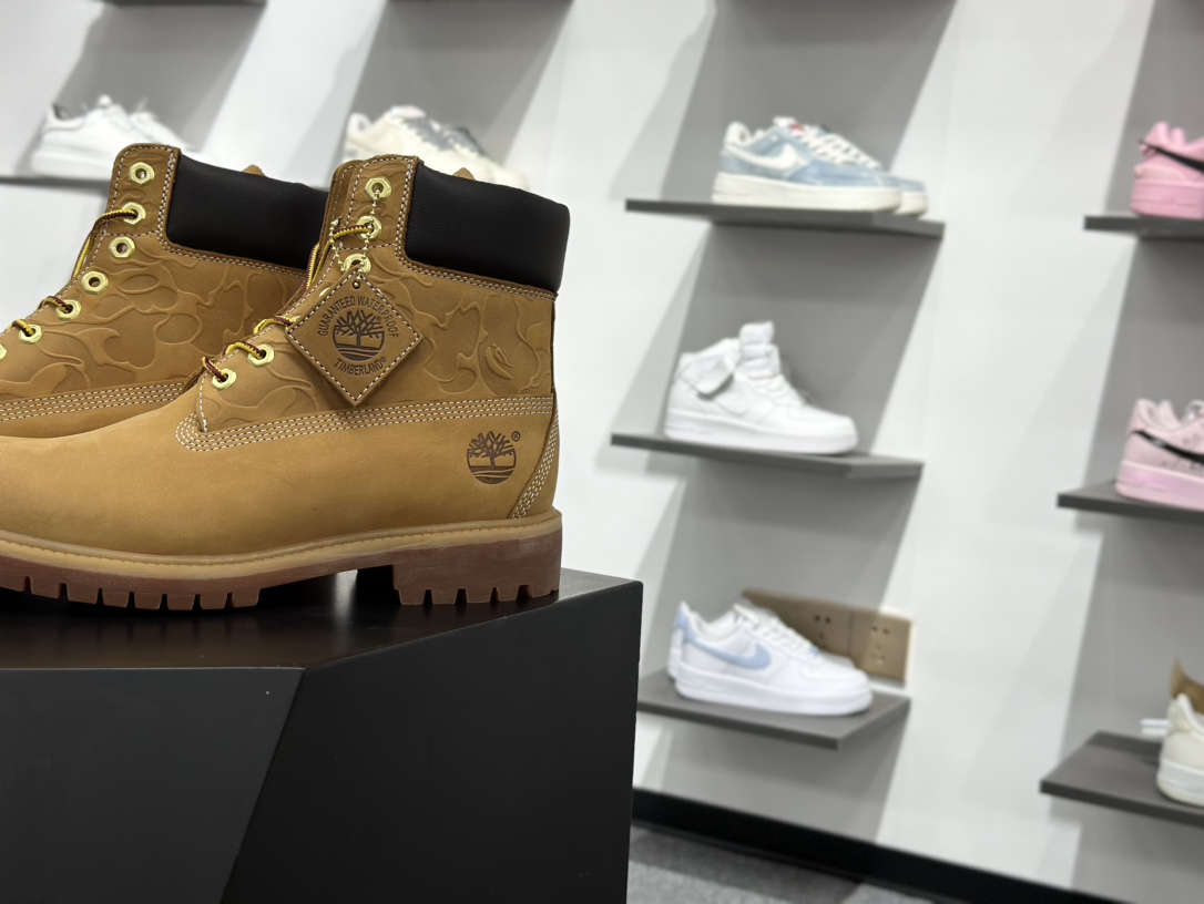 380 Timberland x Bape x Undefeated 添柏岚/天伯伦 猿人头 TB0A1R7Y231