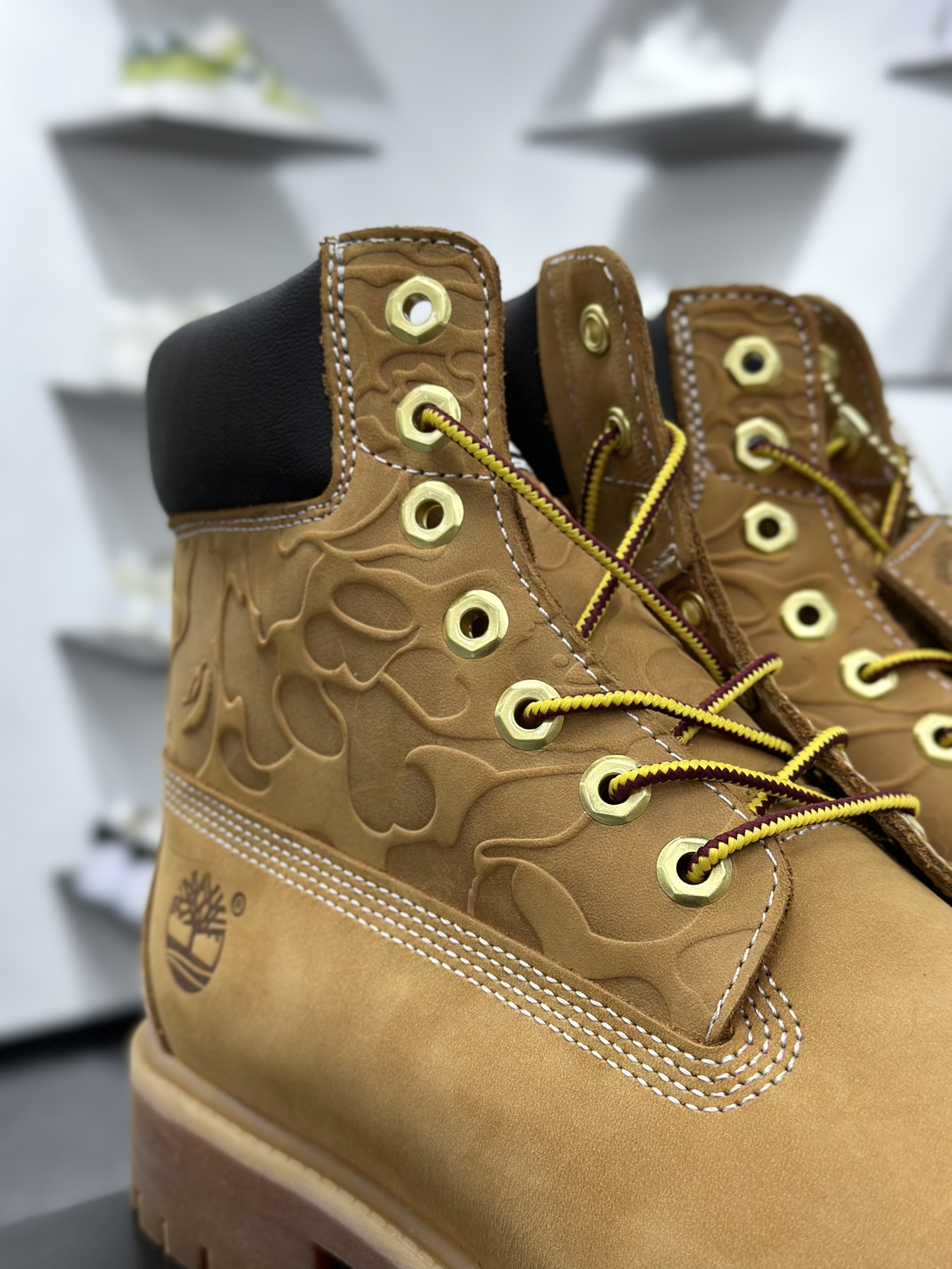 380 Timberland x Bape x Undefeated 添柏岚/天伯伦 猿人头 TB0A1R7Y231