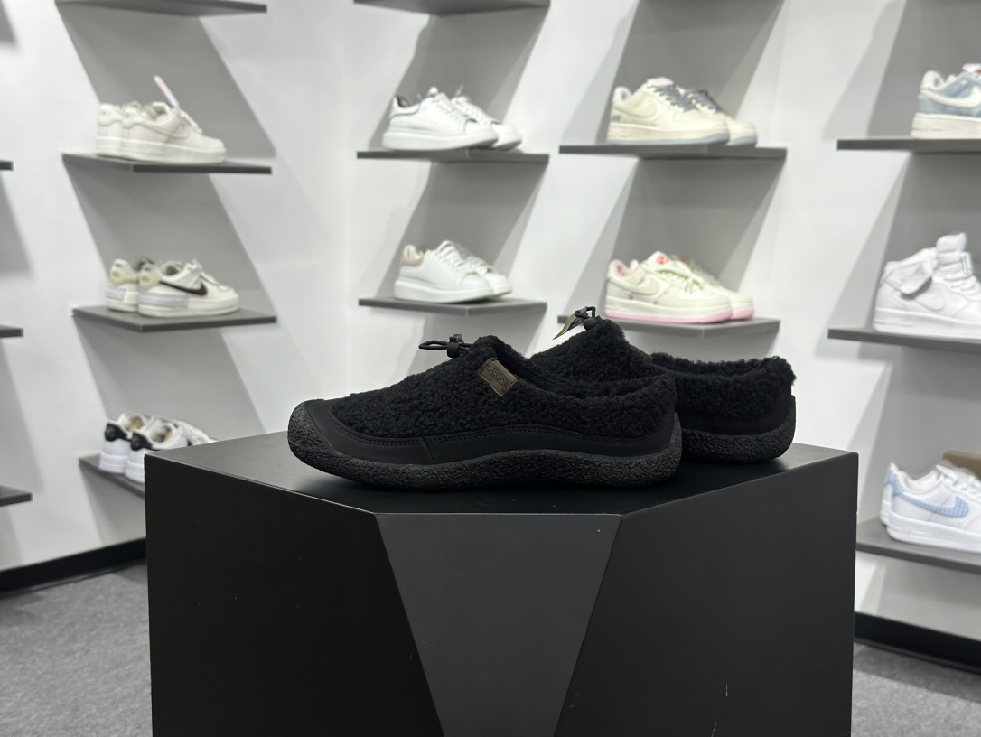 180 KEEN Howser 3 Slide 麋鹿色小羊蹄舒适一脚蹬生活休闲鞋 1029435