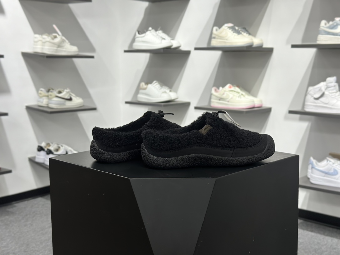 180 KEEN Howser 3 Slide 麋鹿色小羊蹄舒适一脚蹬生活休闲鞋 1029435