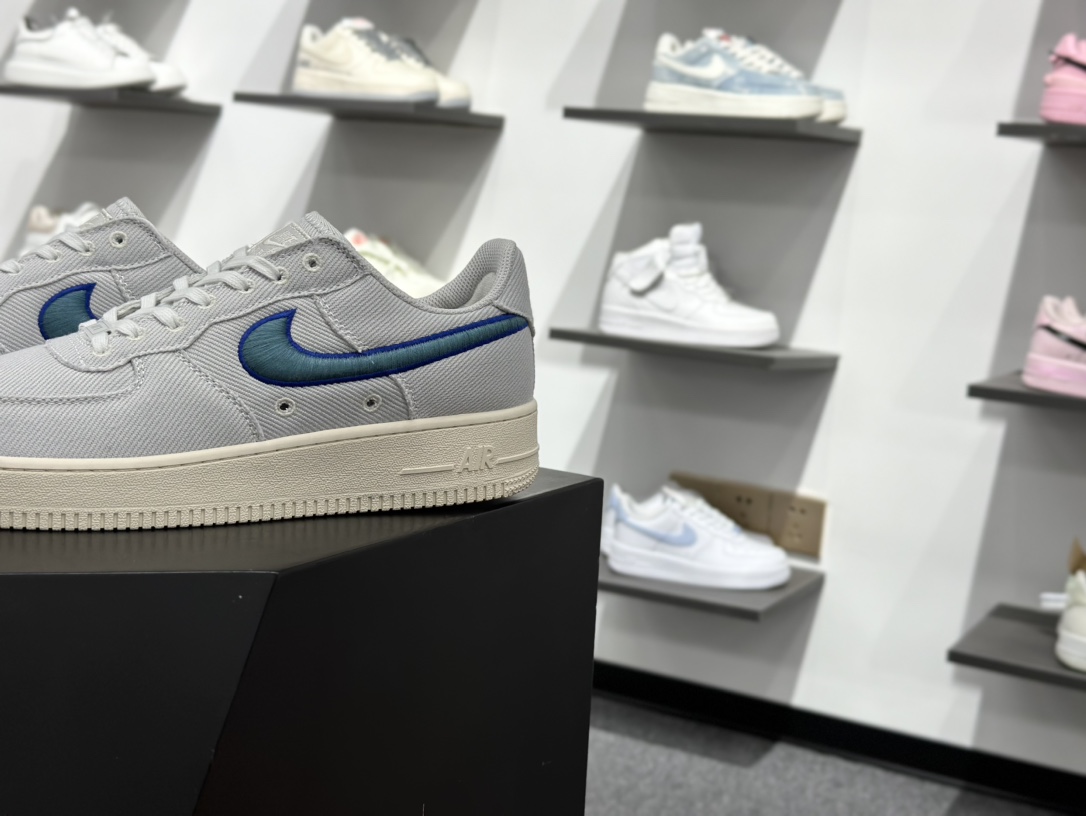 Nike Air Force 1 Low 07 灰蓝 HV1204-001