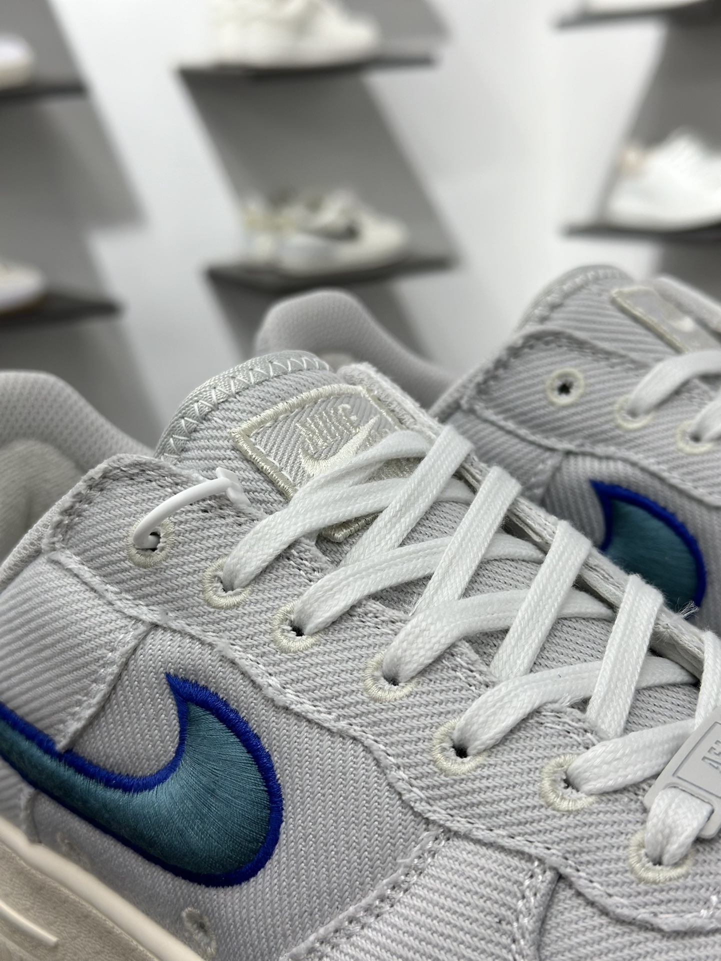 Nike Air Force 1 Low 07 灰蓝 HV1204-001