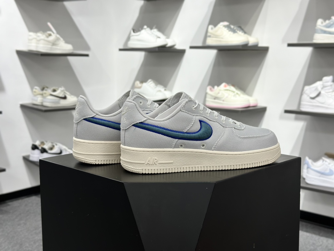 Nike Air Force 1 Low 07 灰蓝 HV1204-001