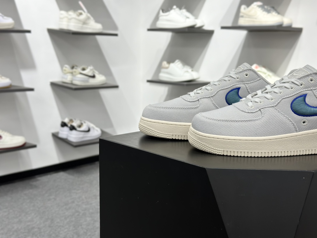 Nike Air Force 1 Low 07 灰蓝 HV1204-001