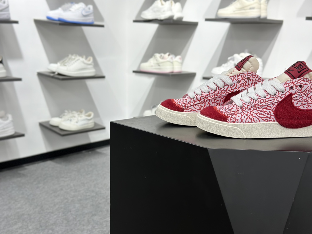 NK Blazer Low 77 JUMBO 复古经典开拓者 马年限定 DQ1470-142