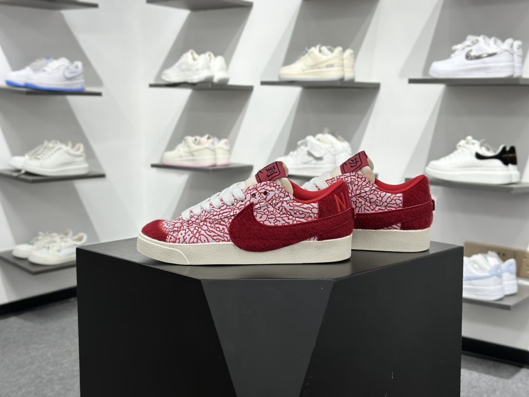 NK Blazer Low 77 JUMBO 复古经典开拓者 马年限定 DQ1470-142