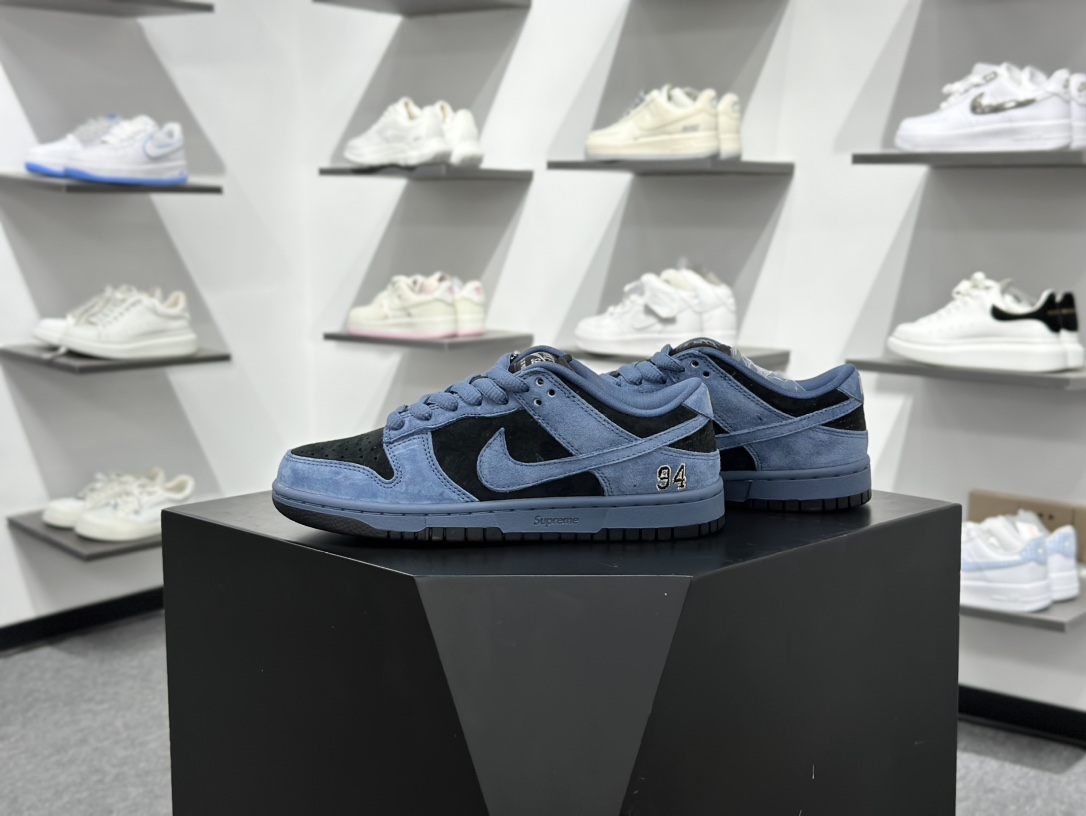 Supreme x NK Dunk Low SUP 联名款 低帮休闲滑板鞋 HQ8487-400