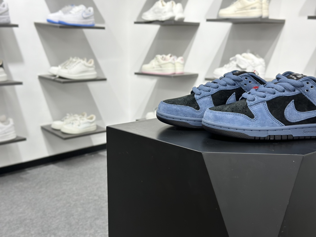 Supreme x NK Dunk Low SUP 联名款 低帮休闲滑板鞋 HQ8487-400