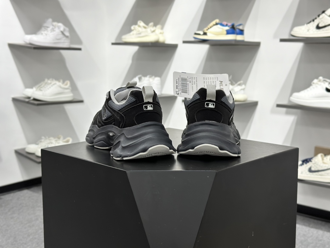 200 MLB Champ Chunky Vintage NB 纽约洋基队 增高厚底休闲跑鞋鞋