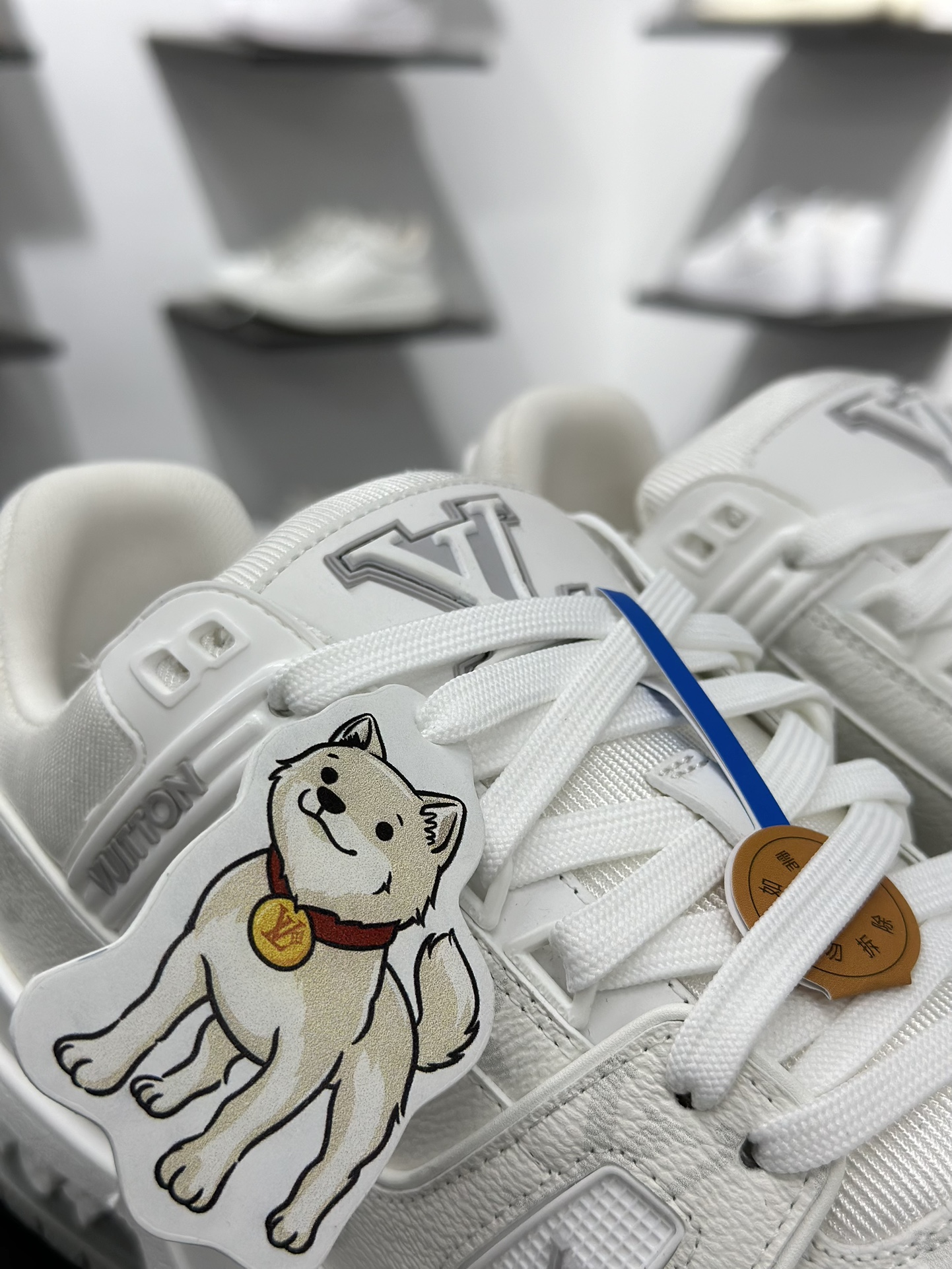 500 Louis vuitton Trainer Sneaker Low 路易威登 休闲运动文化百搭板鞋