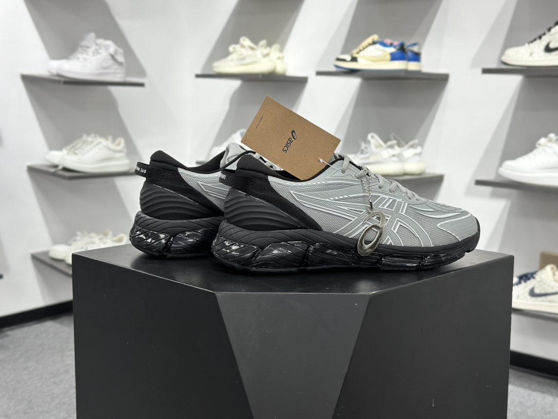 200 Asics Gel-Quantum 360 VIII 复古单品 亚瑟士复古透气休闲鞋缓震男子耐磨跑步鞋 1203A507-020