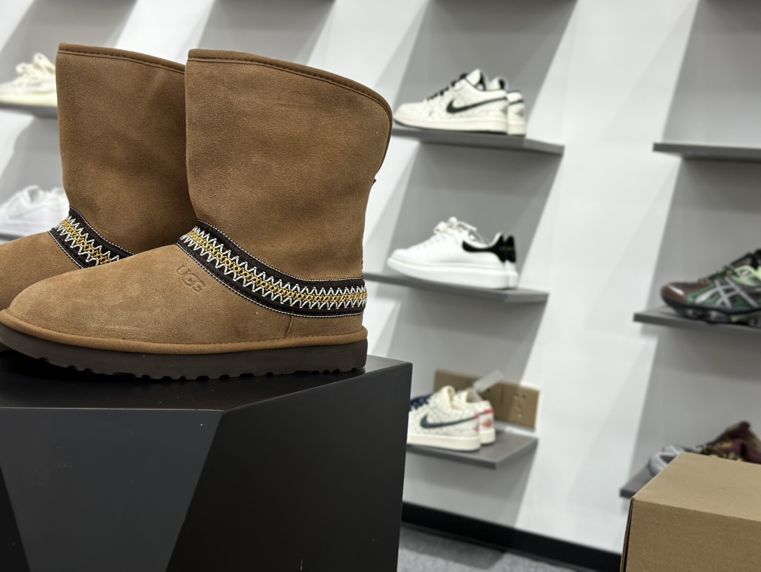 260 UGG 高帮雪地靴 1161770 外贸平台充Z 高端零售专供品质 十年品牌制鞋代工厂生产线出品