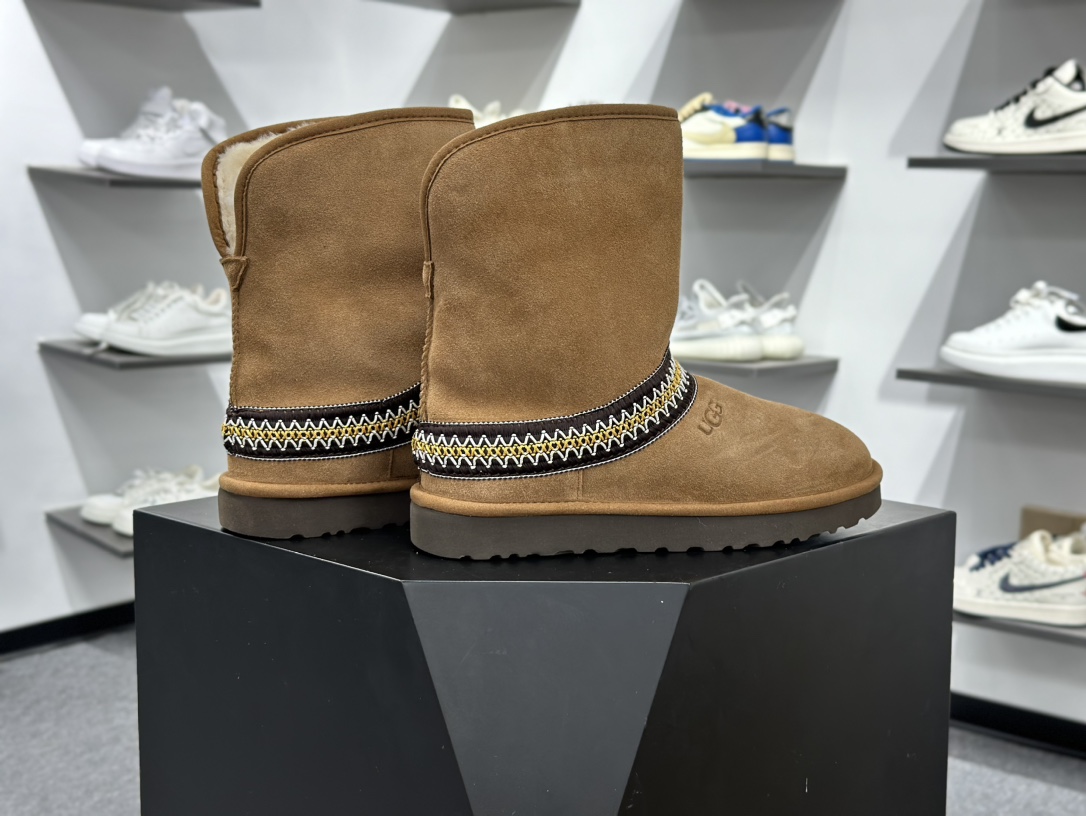 260 UGG 高帮雪地靴 1161770 外贸平台充Z 高端零售专供品质 十年品牌制鞋代工厂生产线出品