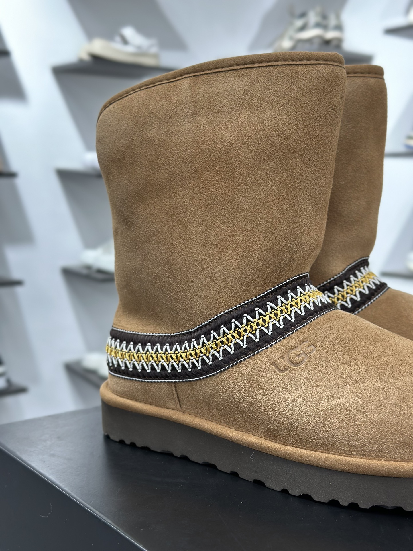 260 UGG 高帮雪地靴 1161770 外贸平台充Z 高端零售专供品质 十年品牌制鞋代工厂生产线出品