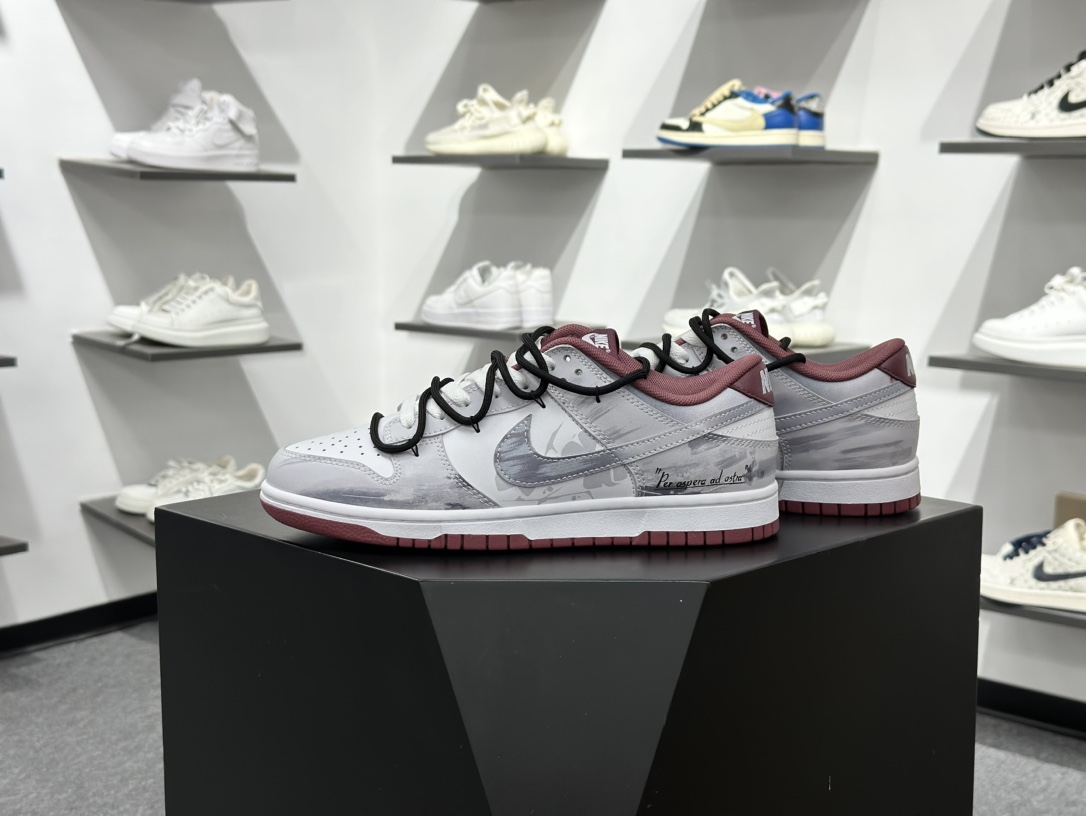 Nike SB Dunk Low 绑带 周年高端定制 低帮休闲板鞋 DV0833-112