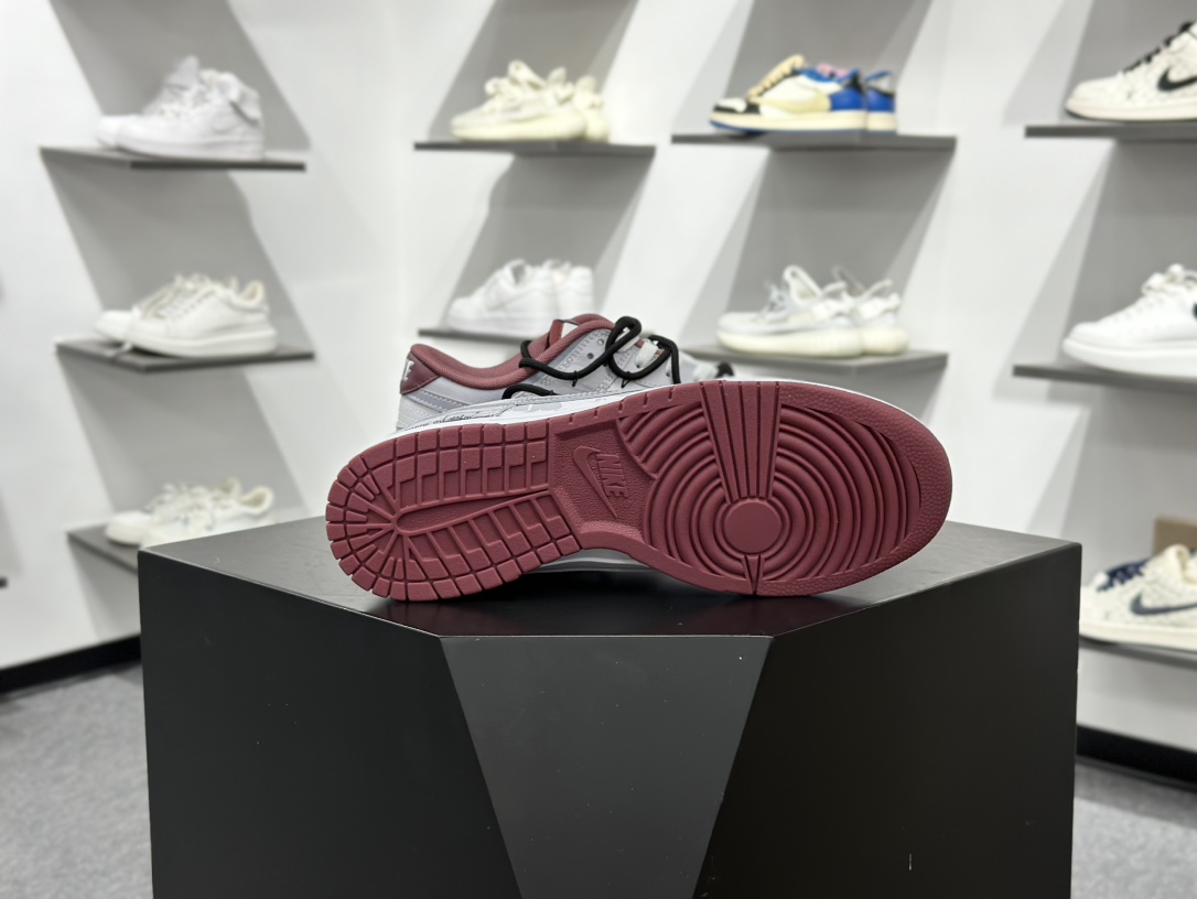 Nike SB Dunk Low 绑带 周年高端定制 低帮休闲板鞋 DV0833-112